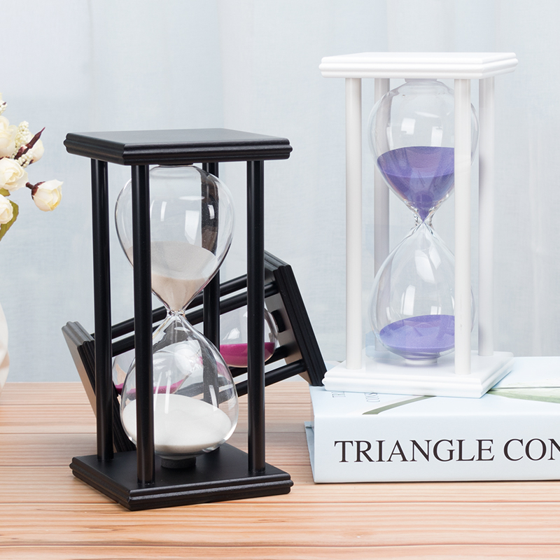 5个性沙漏计时器分钟极简约现家居摆设漏斗流沙瓶创意礼物