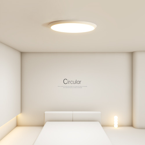 简约超薄led吸顶灯创意卧室灯小客厅灯极简餐厅书房阳台灯具