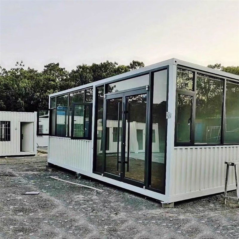 茶室小阳光房子移动式别墅网红集装箱办公室商铺庭院民宿移动房屋