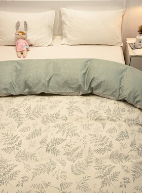 全棉被套定做尺寸180x150x215x190x220x250x230x2297纯棉被罩订制