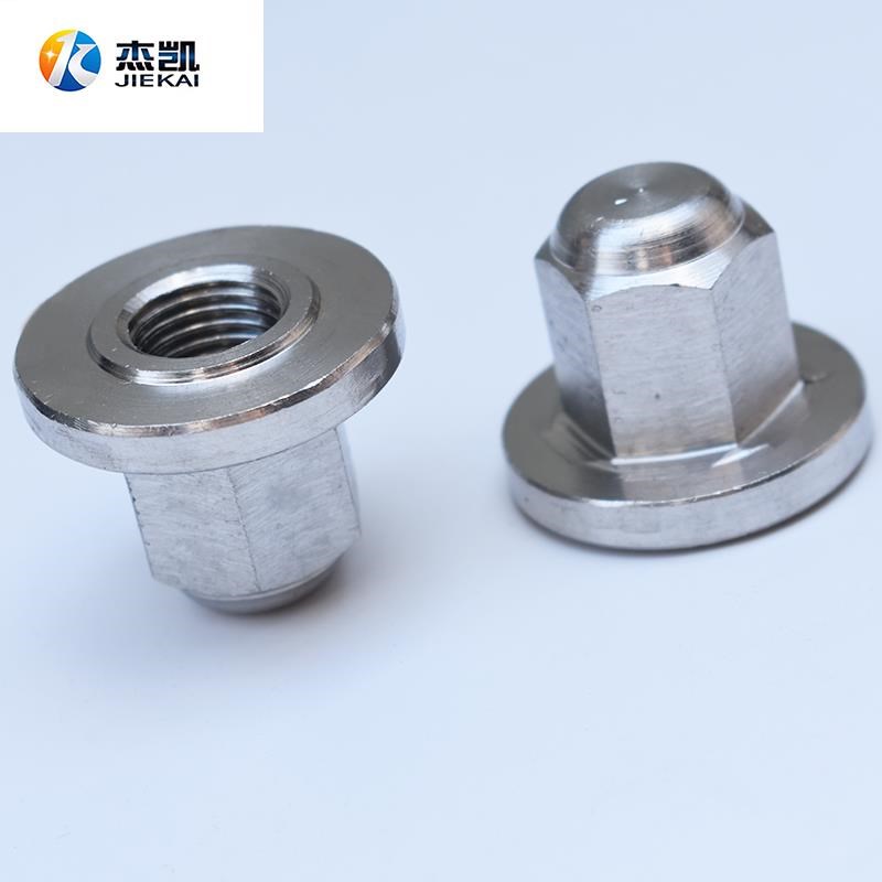 不锈钢304装饰螺母六角盖型螺帽非标螺丝帽圆螺母盖帽M14定制