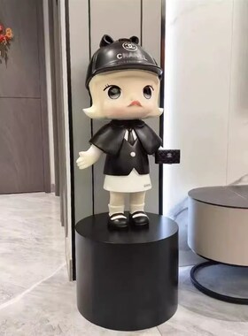 茉莉公主摆件高颜值网红画家ins客厅高级卧室手办轻奢落地摆件