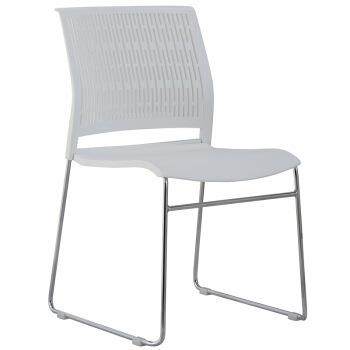 枫尚办公椅简约休闲洽谈椅会客椅弓形会议椅塑胶塑钢椅子堆叠培训