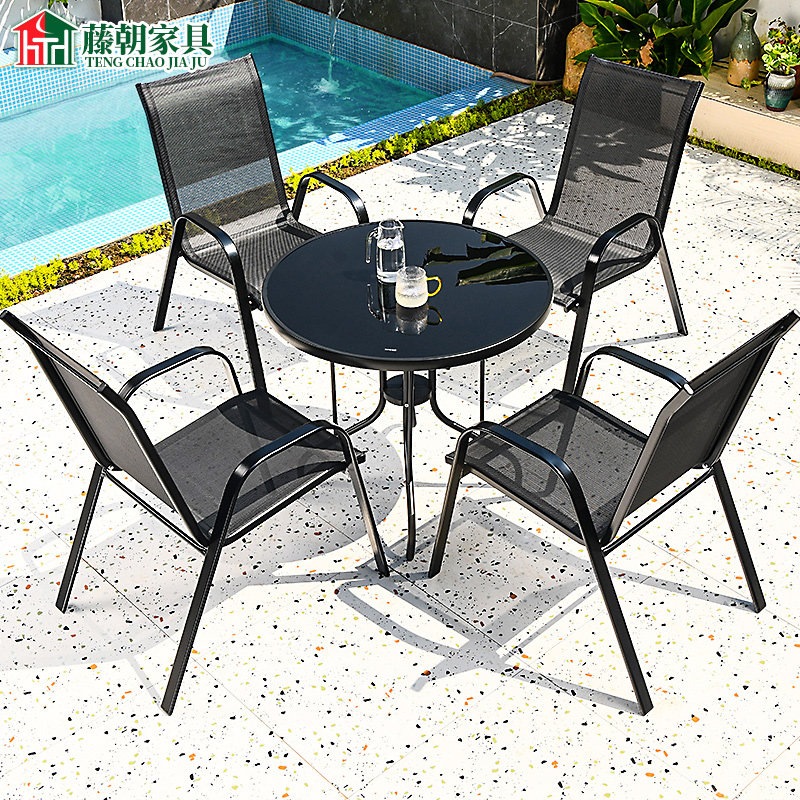 藤朝户外阳台桌椅休闲椅三件套室外椅子露天小茶几铁艺铝合金桌椅,住宅家具,阳台椅,淘宝优惠券,粉丝福利购,淘宝优惠卷