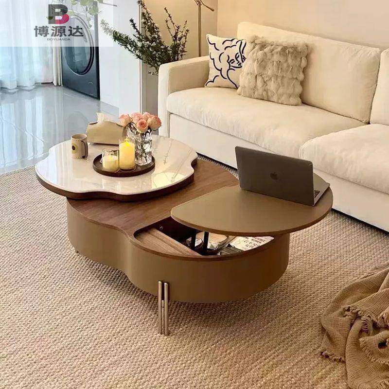 新款微晶石升降茶几客厅家用极简小户型高级设计师马鞍北欧风条几,鲜花速递/花卉仿真/绿植园艺,割草机/草坪机,淘宝优惠券,粉丝福利购,淘宝优惠卷