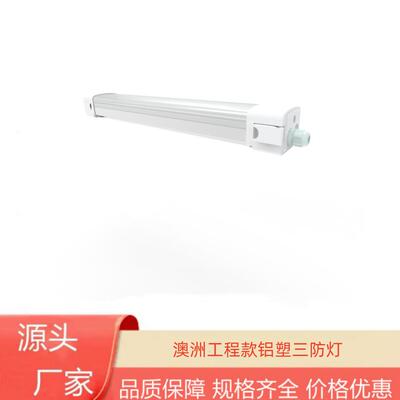 澳洲工程款三防灯20W30W40WLED一体化三防灯防水应急铝塑三防灯