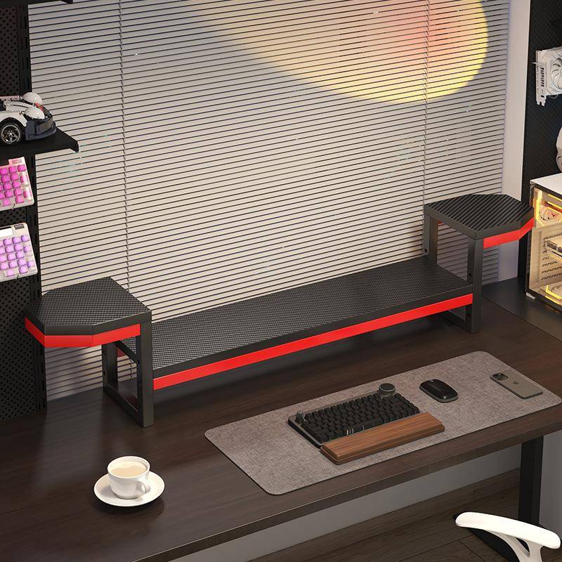 台式电脑增高架显示器增高架桌面置物架抬高底座键盘托架屏幕底座