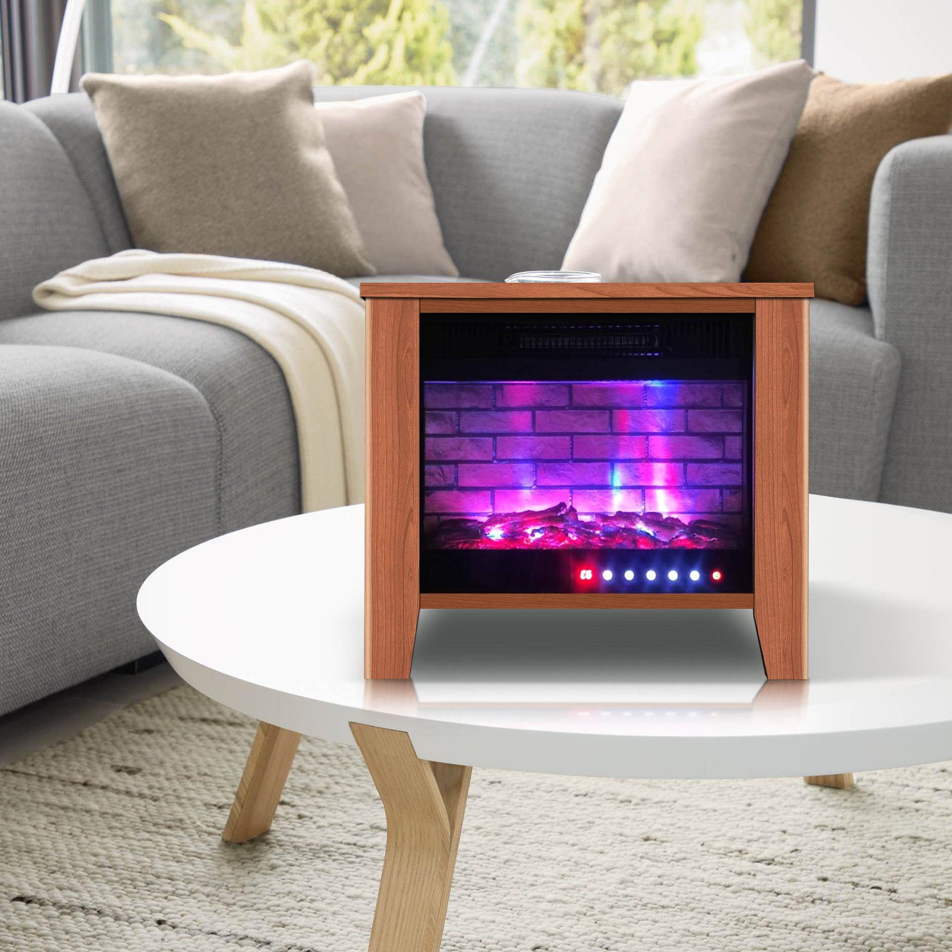 壁炉芯仿真火焰嵌入式电子壁炉装饰柜美式电壁炉取暖器