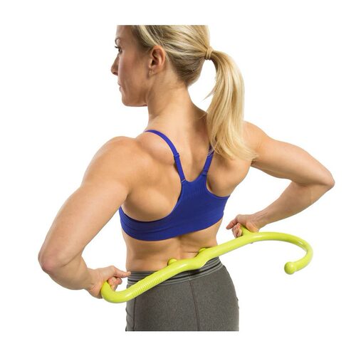 GoFit肌肉放松按摩钩小腿背部筋膜多功能按压棒GF-HKR