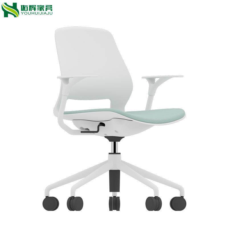 办公电脑椅升降会议椅带扶手员工椅塑钢餐厅椅会客接待椅宿舍椅