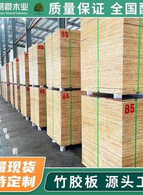 建筑模版工程用竹胶板1220x2440工地桥梁专用胶合板清水建筑模板