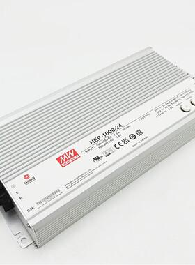 明纬LED开关电源HEP-1000-24/48/100V恒功率模式1000W驱动器带PFC