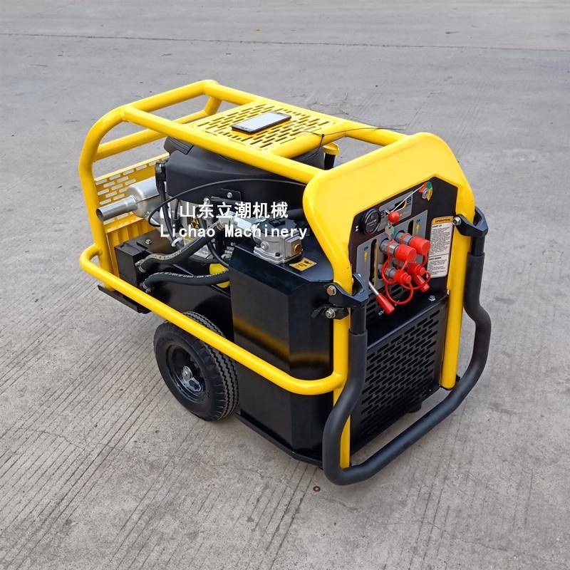 双回路35-80型液压动力站配渣浆泵破碎镐供野外作业应急防汛用