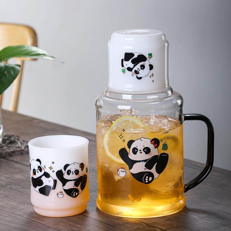 供应家居玻璃冷水壶套装熊猫复古水壶套装耐高温家用凉水壶,鲜花速递/花卉仿真/绿植园艺,割草机/草坪机,淘宝优惠券,粉丝福利购,淘宝优惠卷