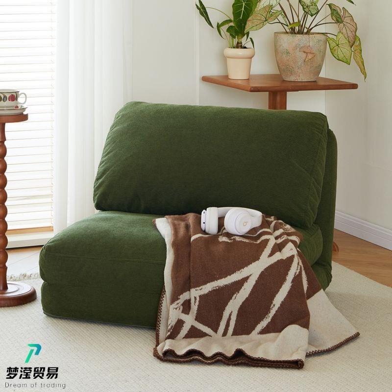 单人榻榻米沙发椅客厅卧室家用懒人休闲椅子躺椅多功能折叠沙发床