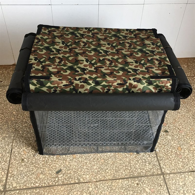 狗笼罩子夏季狗棚防雨防晒宠物蚊帐纱帐篷牛津布猫笼兔笼罩衣定制