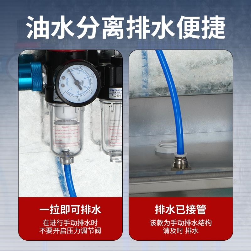 电磁阀组控制箱气阀气源处理控制柜成套气控箱气动分配处理箱定做