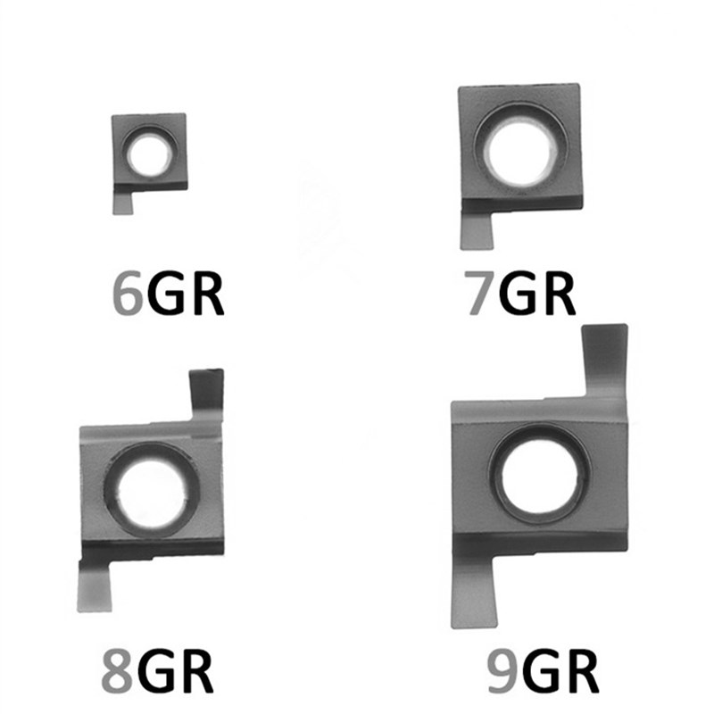 海纳9GR1.0/1.5/2.0/2.5/3.0/3.5内径切槽数控车刀片浅槽割槽刀粒