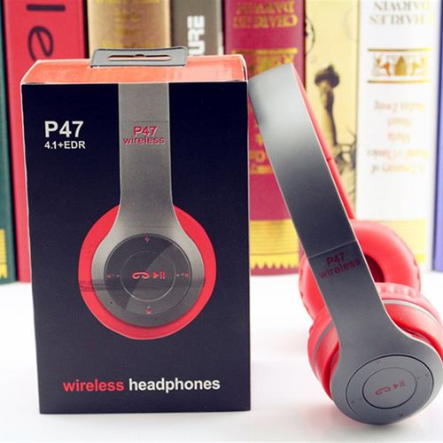 P47蓝牙插卡头戴式创意无线耳麦立体声耳机智能安卓通用耳机包邮
