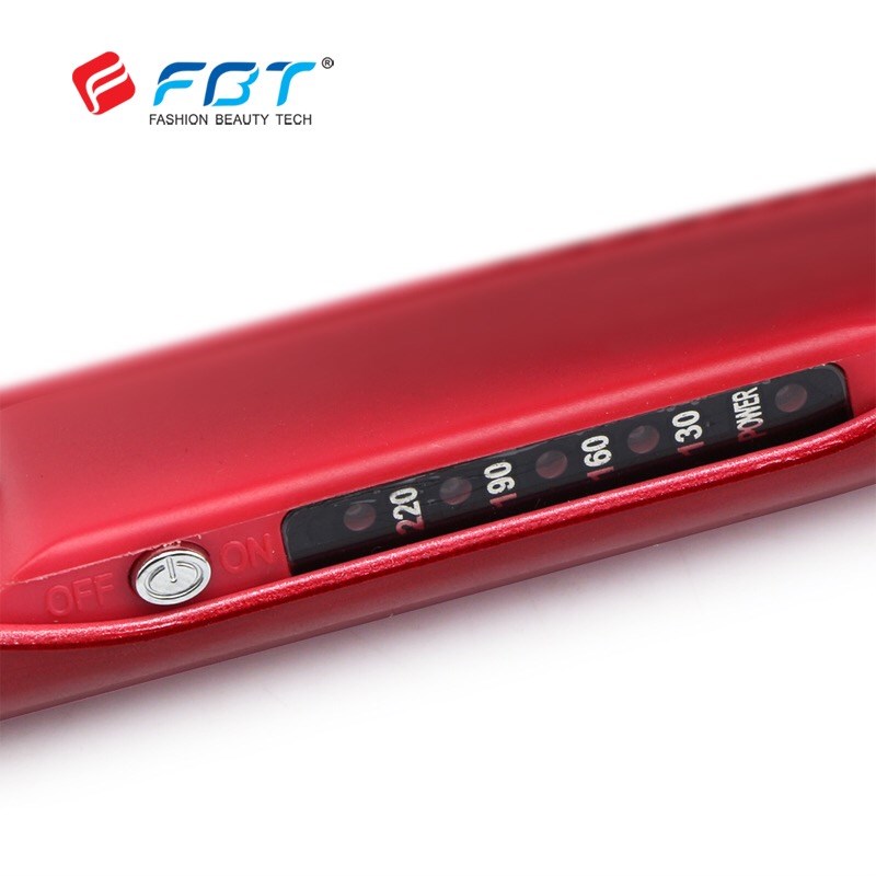 FBT电夹板拉直板发廊直发器负离子陶瓷不伤发直卷两用直板夹