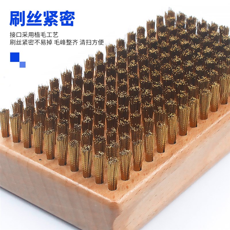 滑雪板打蜡刷单板双板保养套装刷铜丝刷尼龙刷马毛清洁刷加密板刷