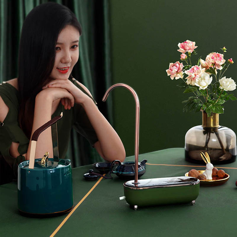 桶装水抽水器桌面自动上水器智能加水器电动饮水机取水器昅压水泵