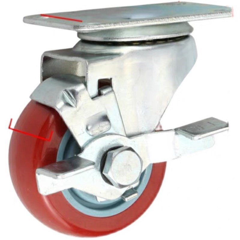 JBA40/JDD100上隆JDC75/125万向N脚轮CTEK65/C-CTES125/LWSBB50-U