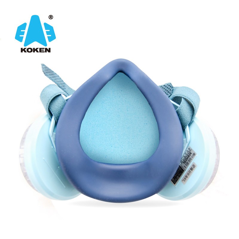 兴研原装 吸湿棉卵形 防尘面具防毒面具使用吸哈气