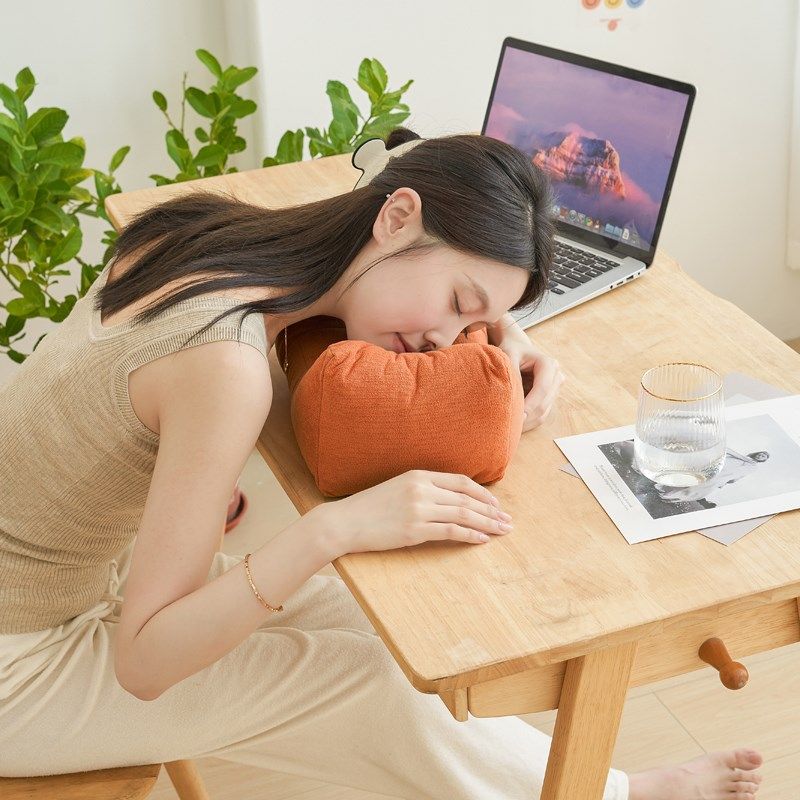 办公室午睡枕神器腰靠学生叭着桌子睡觉U型午休枕头午觉趴趴枕