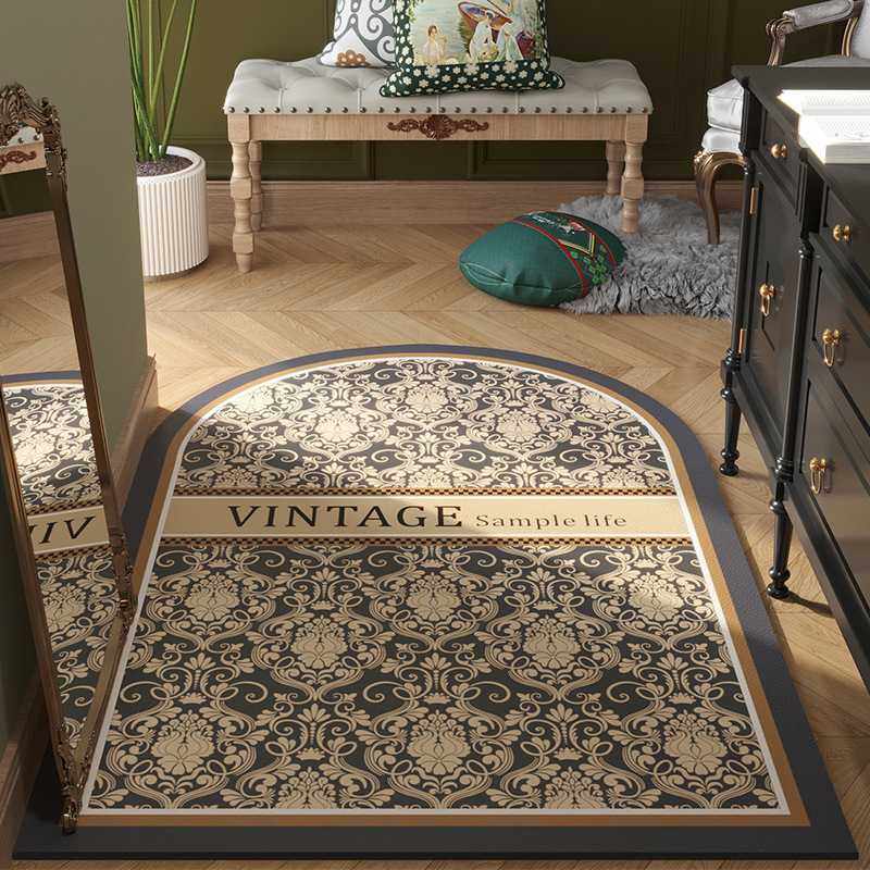 美式复古入户门耐脏防滑进门垫玄关可剪裁可擦免洗脚踩垫,家庭/个人清洁工具,地垫,淘宝优惠券,粉丝福利购,淘宝优惠卷