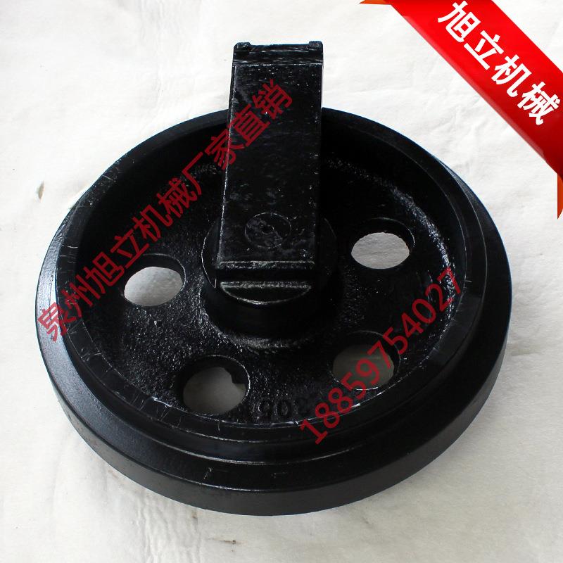 小钩机卡特E55引导轮卡特305履带挖机底盘导向轮