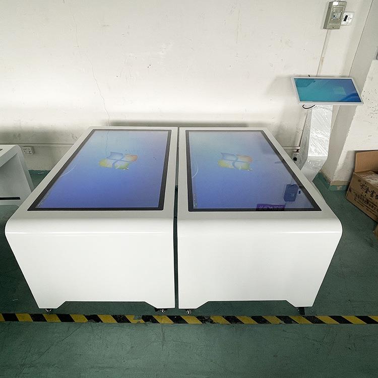 49寸32寸55寸触摸茶几U型智能桌交互式液晶屏电容触摸茶几一体机