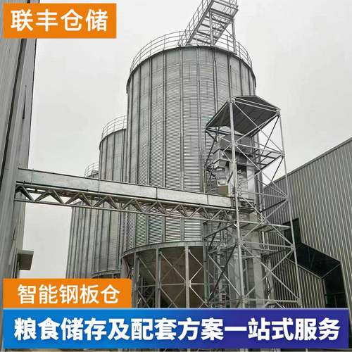 大型筒仓粮食储存仓储粮仓3000吨立筒仓豆粕筒仓设备