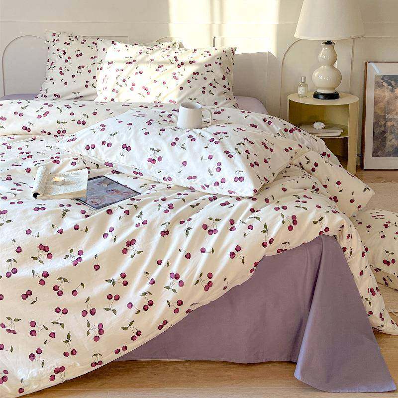 美式田园花卉全棉四件套小清新纯棉床上用品宿舍床单被套3件套1.8,鲜花速递/花卉仿真/绿植园艺,割草机/草坪机,淘宝优惠券,粉丝福利购,淘宝优惠卷