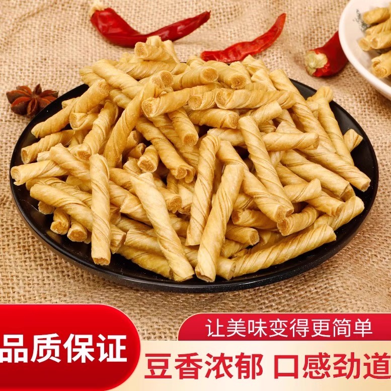 干货豆筋豆制品素食豆皮腐竹豆棒豆卷人造肉蛋白肉豆筋棍散装