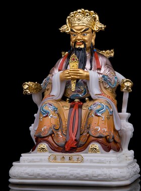 广济龙王菩萨佛像树脂五爷佛像龙五爷龙王爷财神平安家居摆件