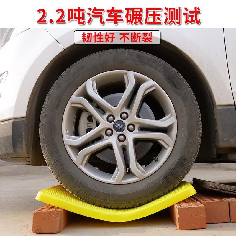加厚塑料平板小推车拉货手推搬运拖车家用静音折叠便携四轮手拉车