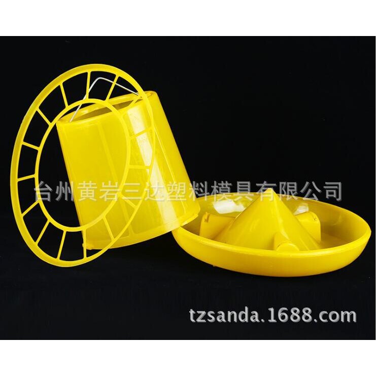 供应鸡料桶喂食器动物自动喂食器鸽子自动喂食器小鸡喂水器模具