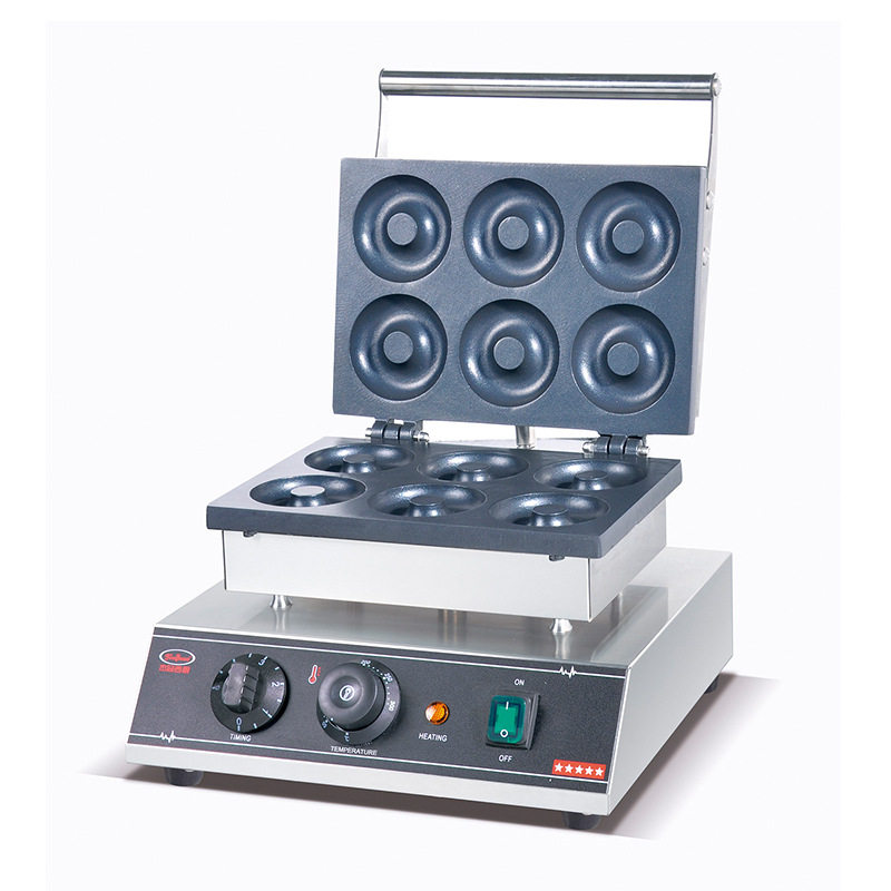 杰冠EG-T6甜甜圈机心形蛋糕机电热蛋仔机韩式小鱼饼炉烘雪糕皮机,厨房电器,其他商用厨电,淘宝优惠券,粉丝福利购,淘宝优惠卷