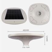 成品加工压铸铝材一体化太阳能庭院灯外壳散件别墅小区太阳能灯外