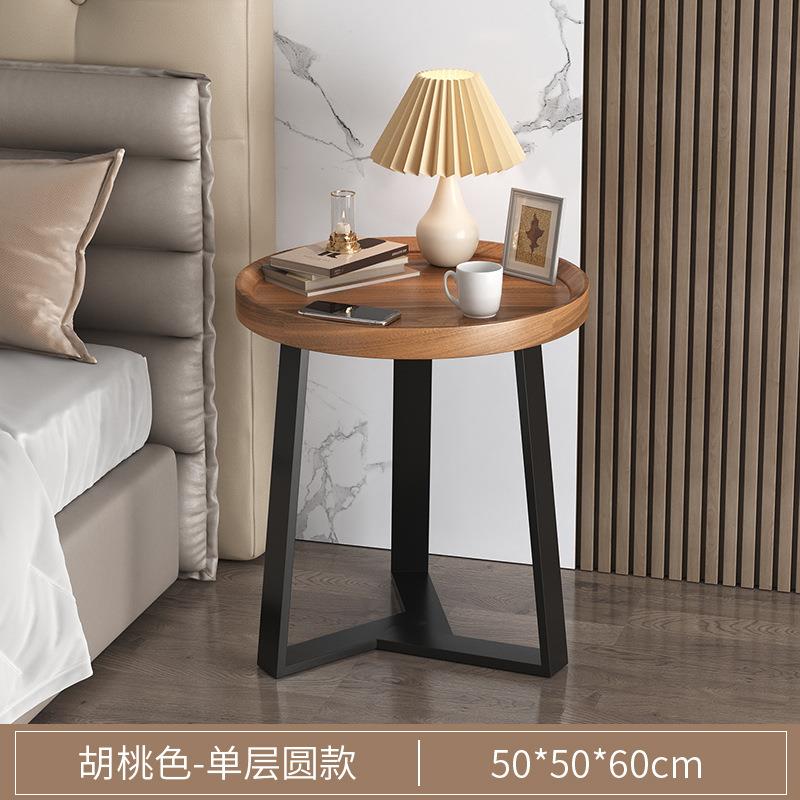 轻奢简约现代床头柜置物架小型床边柜边几卧室床头桌储物柜小新品