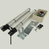 遥控电动平开门电机自动对开门别墅庭院大门双开门电机厂区直销