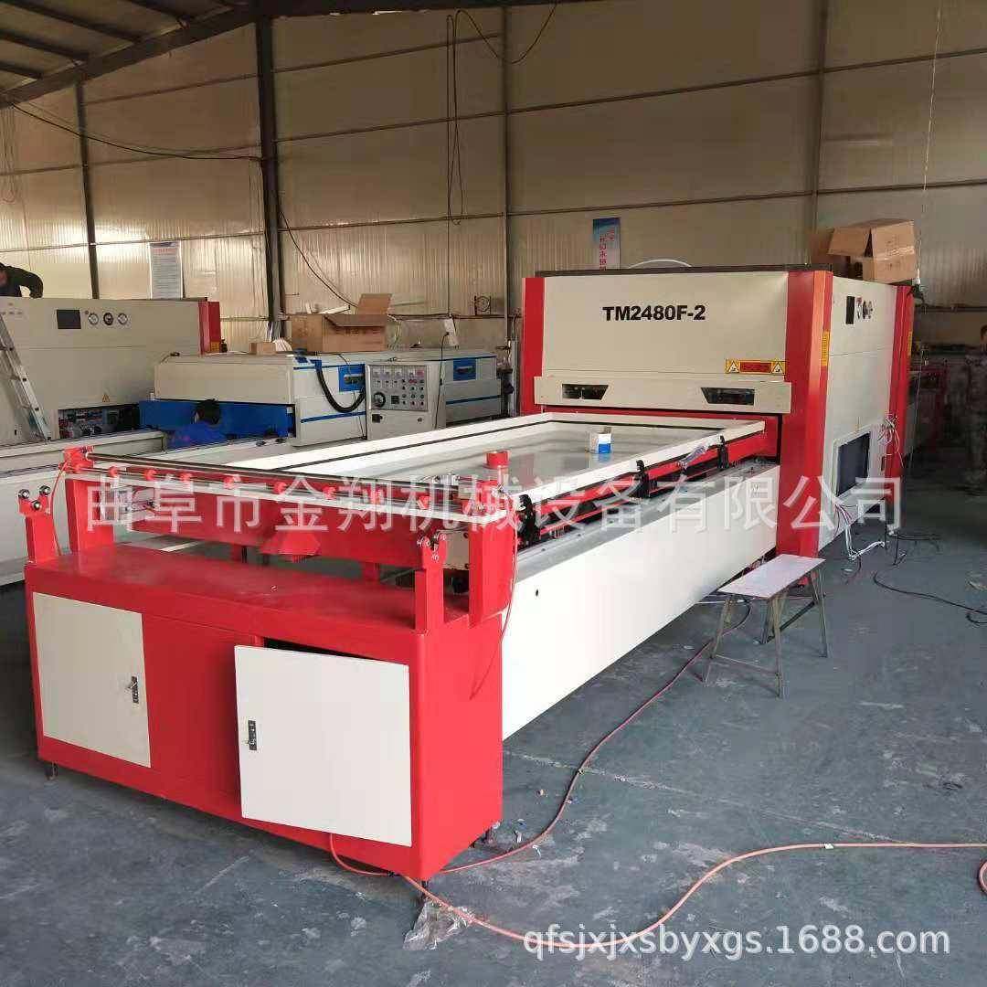 底上大负压加温皮革软包真空吸塑机免漆移门吸塑机高配PLC触摸屏