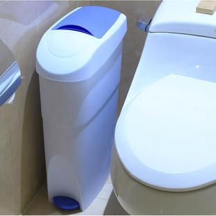 超宝B 垃圾桶 012卫生间垃圾桶直身防臭塑料脚踏带盖洗手间脚踏式