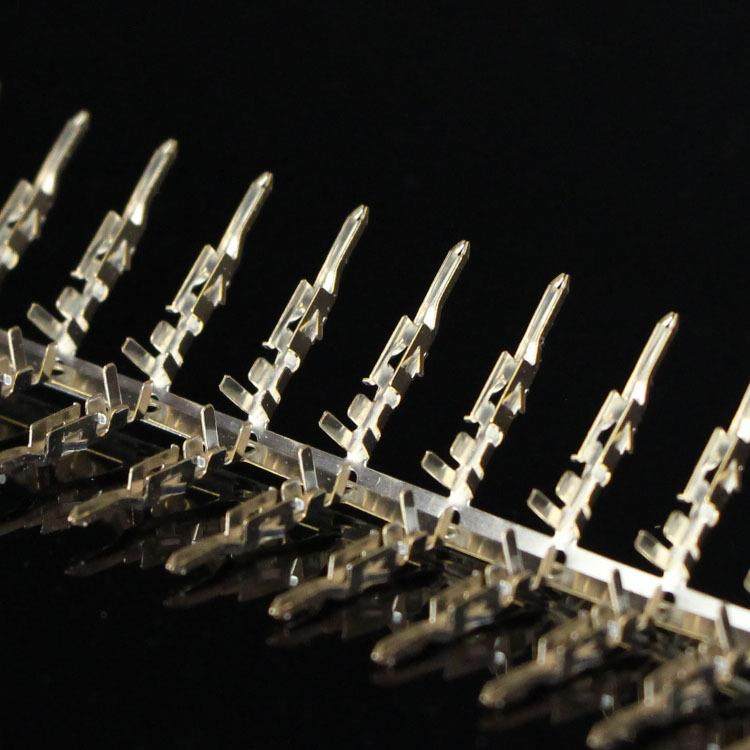 实体-泽烨3.0mm连接器公端子小5557接线端子接插件10000个