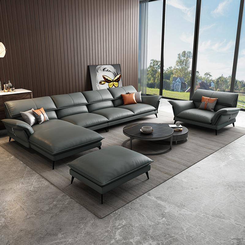 意式极简沙发全屋搭配卧室双人床成套家具大组合FK037