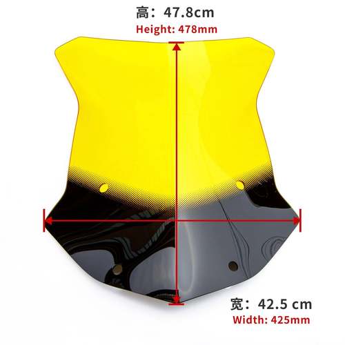适用宝马R1200GS水鸟R1250GSADV整流罩前挡风玻璃加高风挡