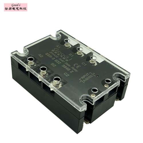 谷易固态继电器三相TSR-40DA(AA)直流控制交流SSR-30323840Z