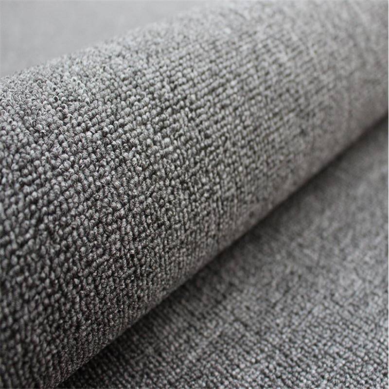 工装车办公室地毯B1阻燃防火地板楼梯地垫网格化纤供应