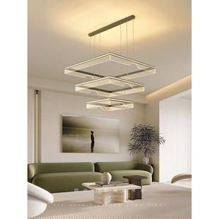 客厅吊灯大厅主灯简约现代大气2023年新款 北欧高档设计师餐厅灯具